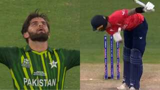 WATCH: Shaheen Shah Afridi cleans up Alex Hales with a stunning inswinger in T20 World Cup 2022 final