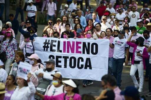 Thousands march in Mexico against proposed electoral reforms Thousands march in Mexico against proposed electoral reforms