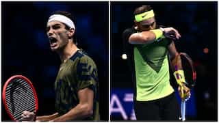 Taylor Fritz stuns Rafael Nadal in straight sets at ATP Finals