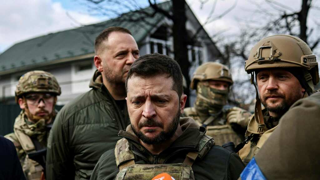 In Kherson, 'evidence' of war crimes: Zelensky accuses Russia of atrocities