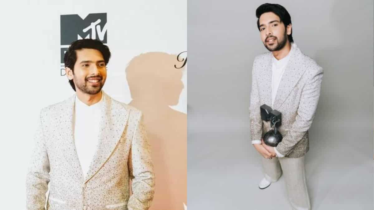 Armaan Malik bags 'Best India Act' award at MTV EMAs 2022 Armaan Malik bags 'Best India Act' award at MTV EMAs 2022
