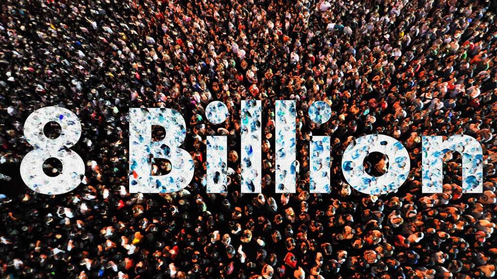 World population reaches eight billion today