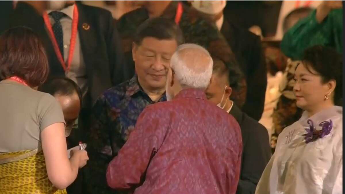 Indian, Chinese leaders exchange greetings on G20 sidelines