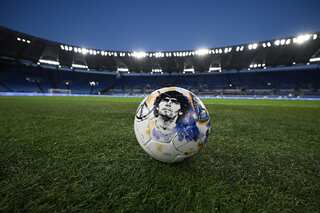 Diego Maradona's 'Hand of God' ball fails to sell despite fetching a whopping £2 million at auction