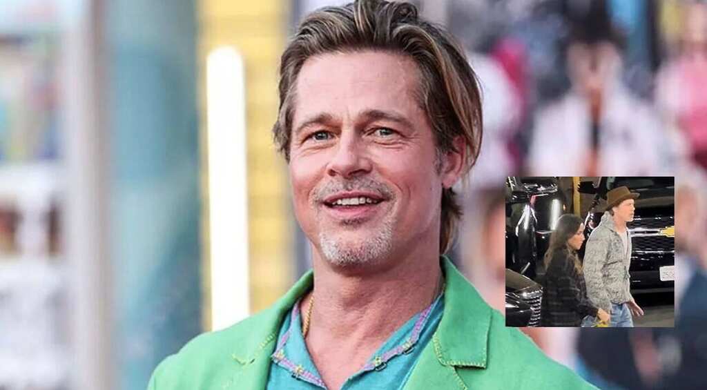 Who is this new mystery girl in Brad Pitt's life?
