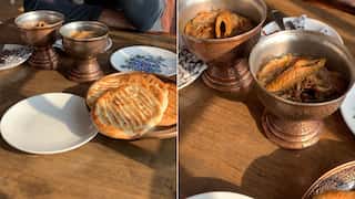 To beat the cold, Kashmiris eat Harissa. This centuries-old cuisine keeps Kashmiris warm