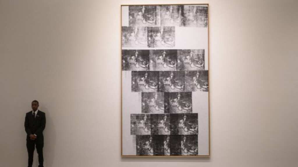 Andy Warhol's iconic piece sells for $85 million at New York auction