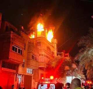At least 21 dead in Jabalia refugee camp fire in Gaza