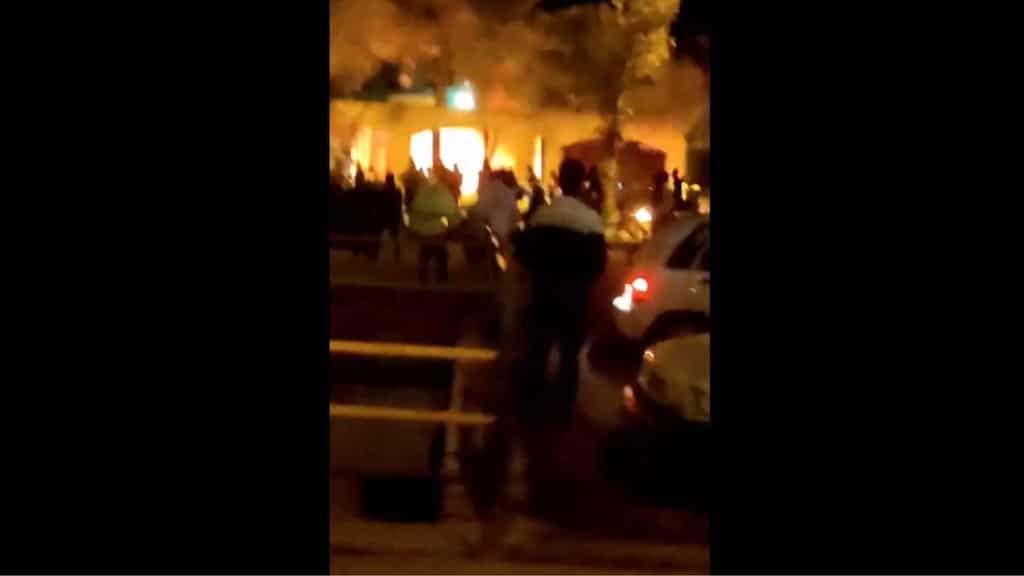 Protesters set fire to Iran’s ex-supreme leader Ayatollah Khomeini's home