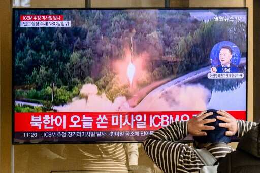 Japan, United States hold military drills right after North Korea's ICBM launch