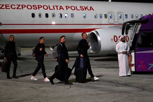FIFA World Cup: Flight carrying Poland players to Qatar escorted by F-16 fighter jets