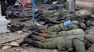 Did Ukrainian soldiers butcher unarmed, surrendering Russian soldiers?