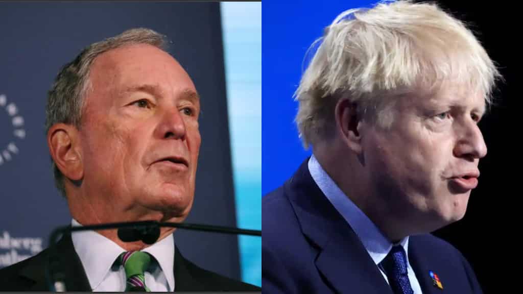 Michael Bloomberg apologises for Boris Johnson's statement criticising China