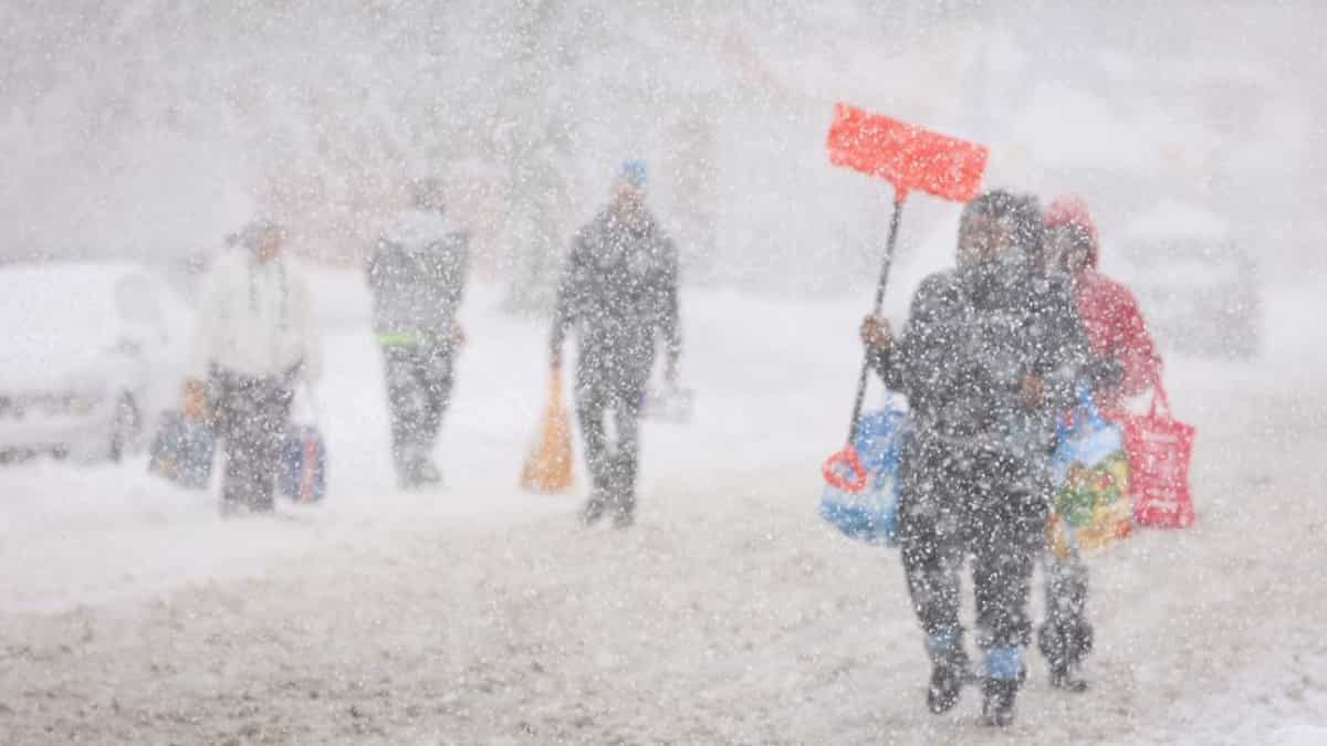 Disruptions caused due to the storm
