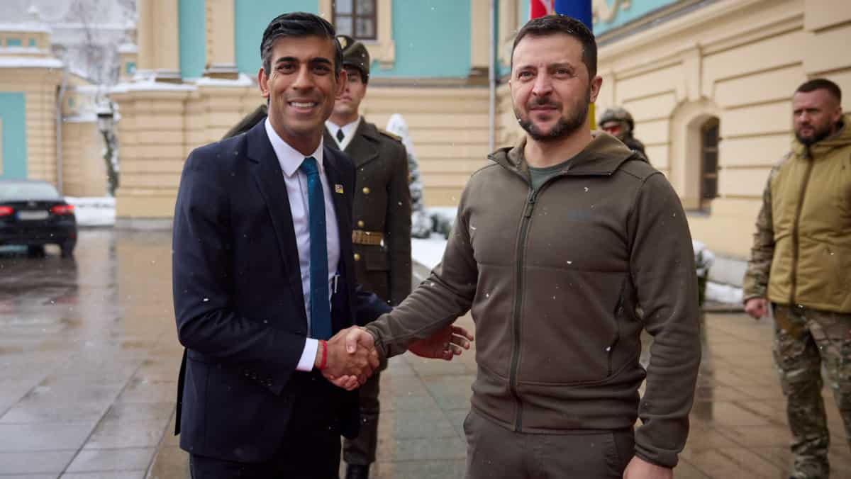 Britain will continue support 'until Ukraine has won,' says UK PM Rishi Sunak during visit to Kyiv Britain will continue support 'until Ukraine has won,' says UK PM Rishi Sunak during visit to Kyiv