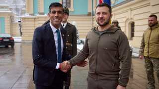Britain will continue support 'until Ukraine has won,' says UK PM Rishi Sunak during visit to Kyiv