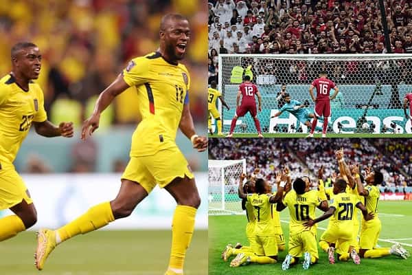 Qatar becomes the first host nation to lose the opening game in history