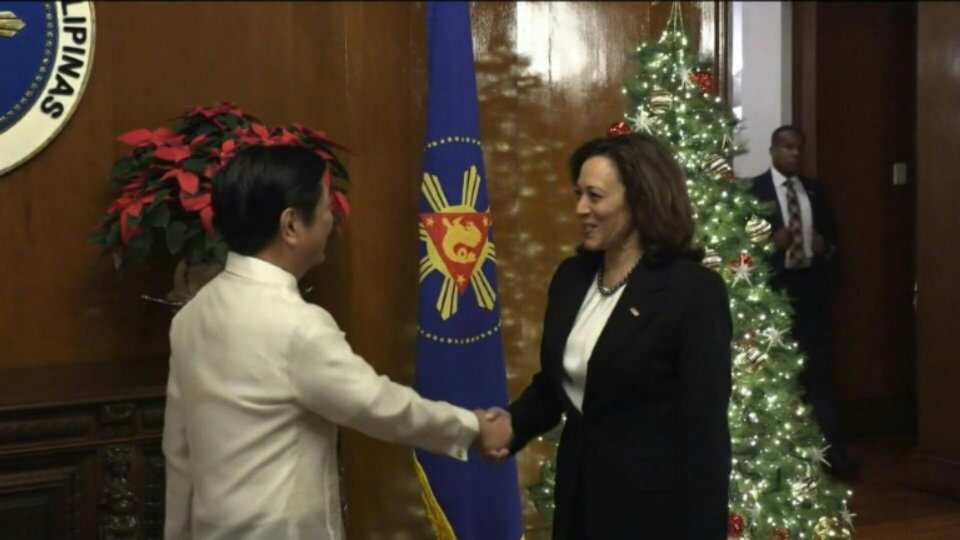 US Vice President Kamala Harris meets Philippine president