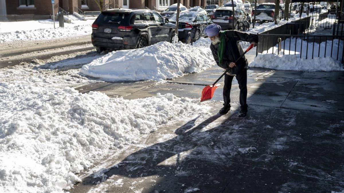 Clean up after the potentially record-setting snowfall