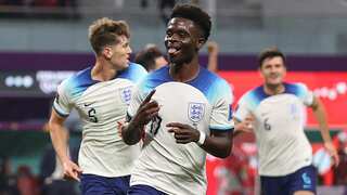 Arsenal's Bukayo Saka out for 'many weeks' after hamstring injury