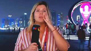 Argentine reporter shockingly robbed on air during FIFA World Cup in Qatar