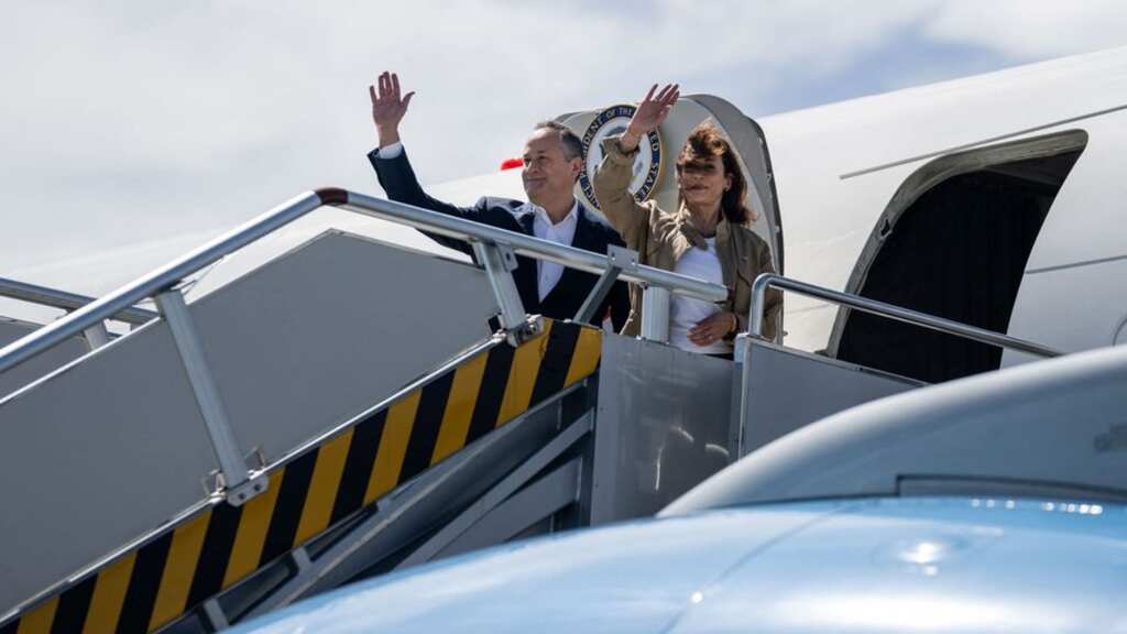 US VP Harris visits the disputed Philippine island in South China Sea