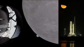 NASA's Artemis reaches moon, clicks image of 'pale blue dot' earth