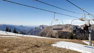 Ski-lift demolished in French Alps because there is no snow left