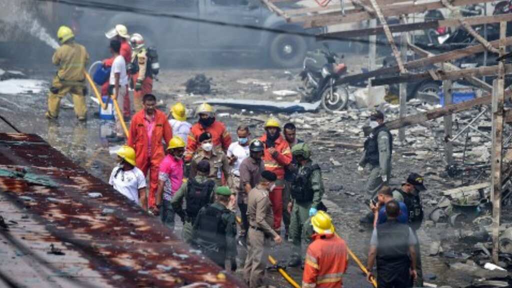 Car bomb explosion at Thai police compound leaves at least one dead, 30 injured