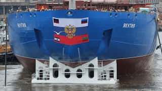 Russia demonstrates its 'Arctic power' with launch of nuclear icebreakers 