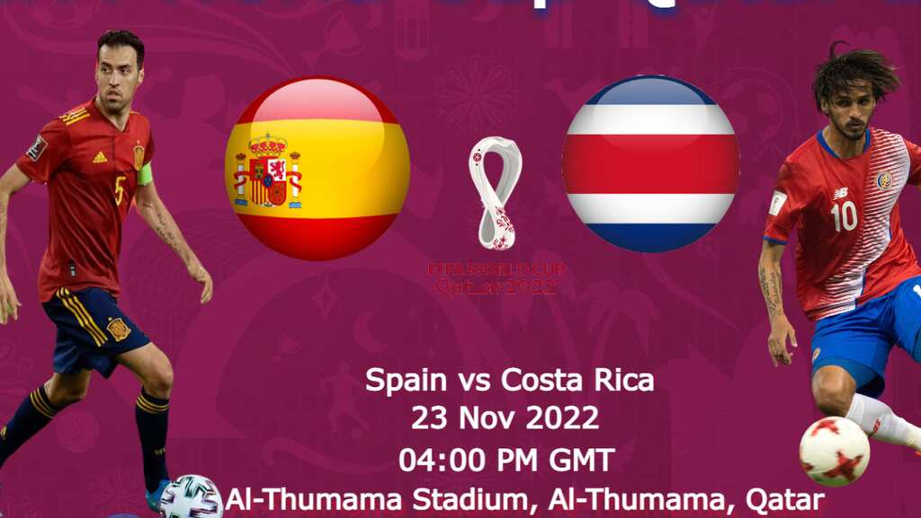 FIFA World Cup 2022: Spain vs. Costa Rica, see preview & predictions, injury news, H2H records and line-up