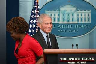 Chaos at US top medical advisor Fauci’s last press briefing over Covid origin questions