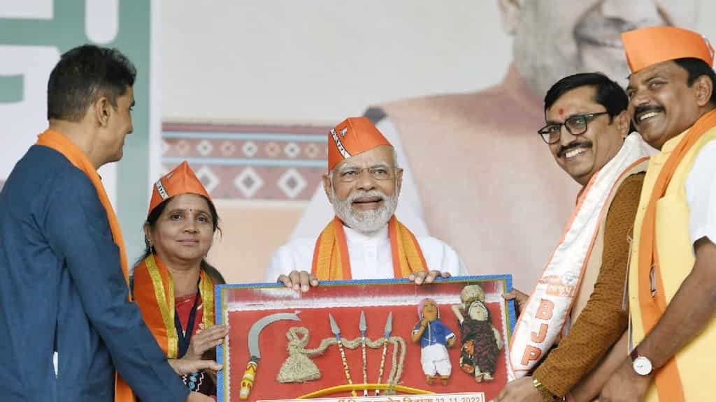 Gujarat Elections 2022: As 'servant of people', Modi seeks another BJP term