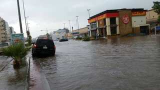 Watch Video: Heavy rains, thunderstorms and floods hit Saudi Arabia's Jeddah, schools shut and flights delayed
