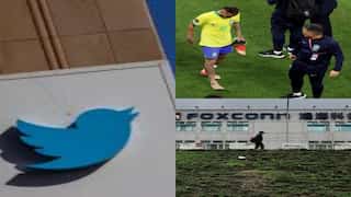 Top 10 world news: China's iPhone plant unrest, Neymar's ankle injury, Twitter's new verified checks, and more