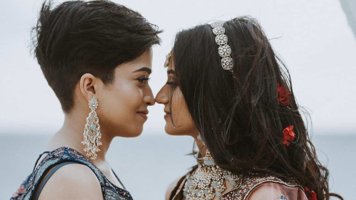 'Together Forever': Indian lesbian couple Noora and Adhila pose as