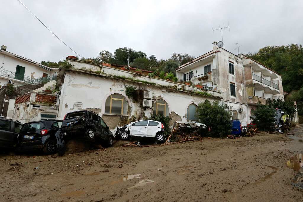 Italy: 1 dead, 12 missing in landslide; several houses destroyed and cars submerged