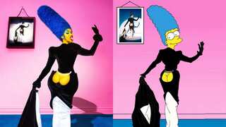 Artist threatens to sue Cardi B for her butt-baring Simpsons Halloween costume
