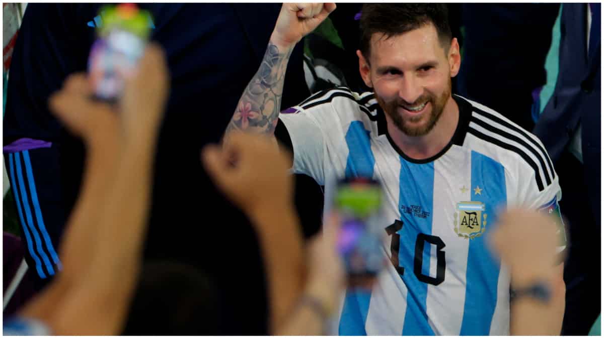 WATCH: Lionel Messi dances shirtless after inspiring Argentina to 2-0 win over Mexico WATCH: Lionel Messi dances shirtless after inspiring Argentina to 2-0 win over Mexico