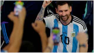 WATCH: Lionel Messi dances shirtless after inspiring Argentina to 2-0 win over Mexico