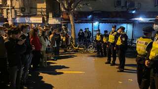 China's 'rare outpouring' of anger: Protesters chant 'down with Xi', break Covid testing tents. Watch!