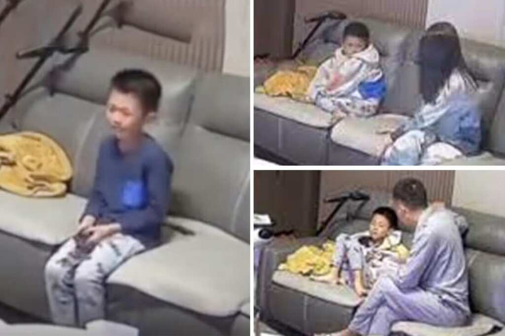 China: Eight-year-old boy forced to watch television all night as punishment