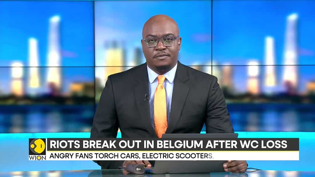 Morocco's 2-0 win over Belgium triggers riots in Brussels, dozen people detained