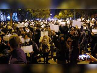 Protests flare across China over zero-Covid policy
