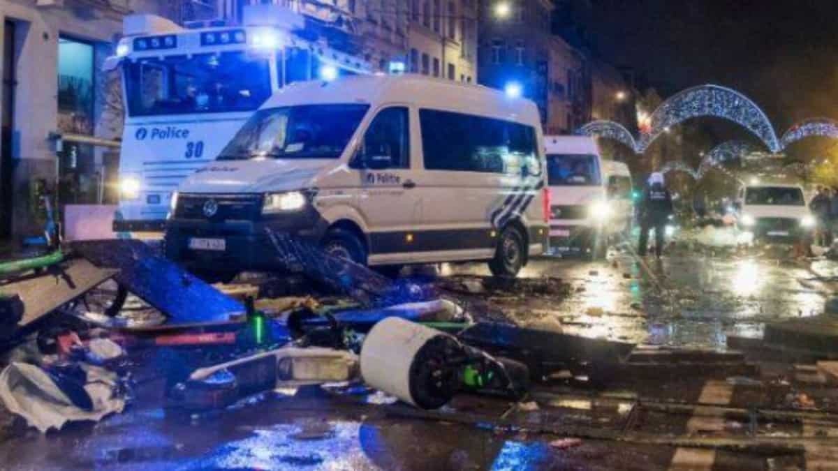 Riots ensue in Belgian and Dutch cities after Morocco's surprise win at the World Cup Riots ensue in Belgian and Dutch cities after Morocco's surprise win at the World Cup