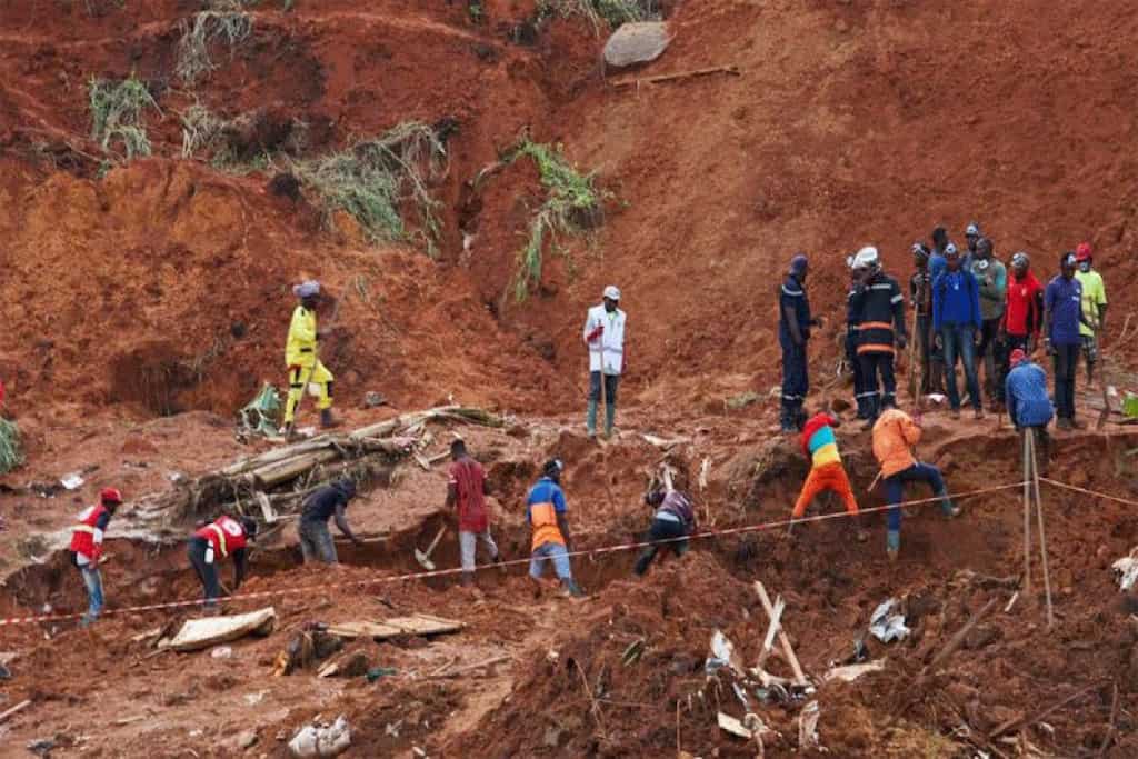At least 14 killed in Cameroon's landslide