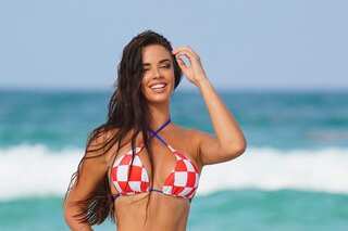 World Cup model who went viral for her boldness reveals her Premier Club allegiances