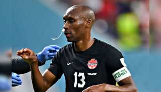 WION Dispatch: Canada Captain Atiba Hutchinson given a tampon to help with nosebleed