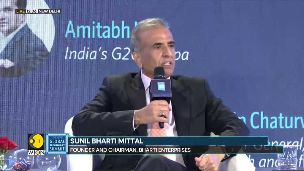 "India is now recognised as peace broker", says Sunil Bharti Mittal at Global Technology Summit
