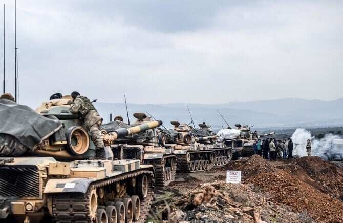 Turkish forces nearly ready for a Syrian incursion -officials
